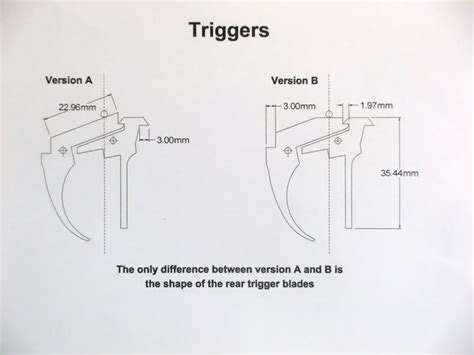 Frontier Rifle Double Set Trigger Assembly 42. . Cva wolf trigger diagram